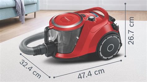 Series 6 Proanimal Bagless Vacuum Cleaner Red National Product