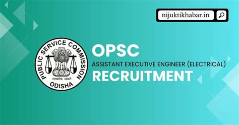 Opsc Aee Electrical Recruitment Apply Online For Assistant