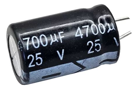 Capacitor Electrolitico 4700 Uf 25v 5 Piezas Meses sin interés