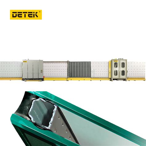 Insulating Glass Auto Press Double Glazing Production Line Machine with