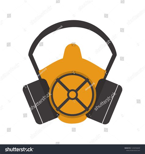 Construction Dust Mask Stock Vector (Royalty Free) 1220256649