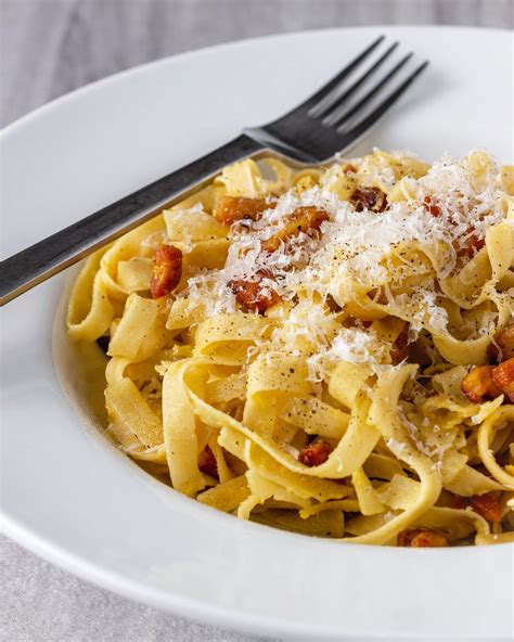 Fettuccine Carbonara Recipe