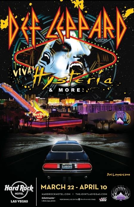 9 Years Ago DEF LEPPARD S Las Vegas VIVA HYSTERIA Residency Announced