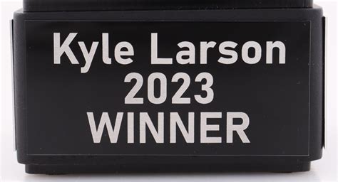 Kyle Larson Original Team Issued North Wilkesboro Speedway All