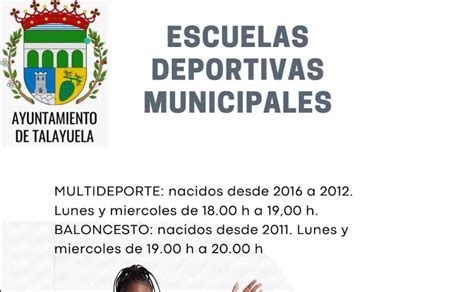 Último día para inscribirse en el nuevo curso de las Escuela Deportiva