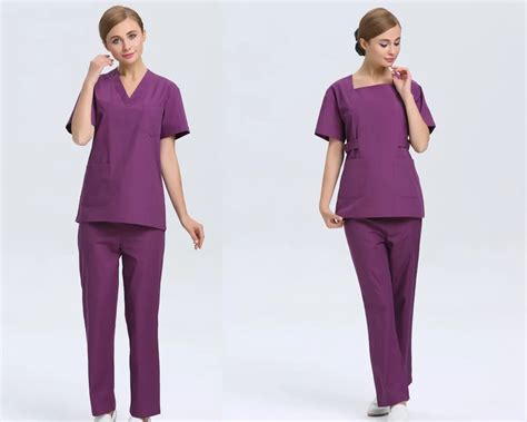 Summer Women Hospital Medical Scrub Clothes Setdental Clinic And