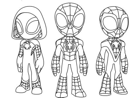 Mike Morales Coloring Pages for Children