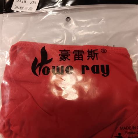 Howe Ray Underwear Socks Men Ultra Thin Ice Silky Briefs Breathable Sexy Bikini Soft