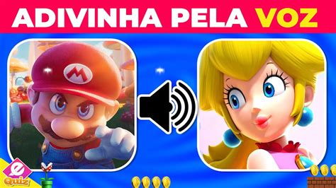 Adivinha Pela Voz Os Personagens Do Filme Mario Desafio Divertido