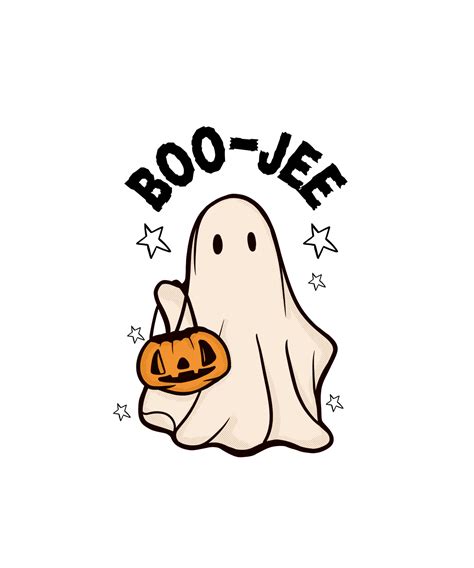 Boo Jee Ghost Halloween Inspired 32428433 Png