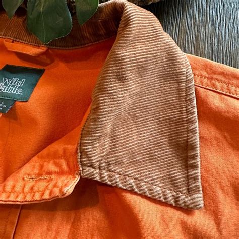 Wild Fable Jackets And Coats Nwt Wild Fable Cropped Orange Utility