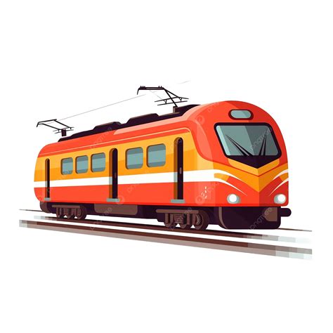 Train Flat Color, Train, Design, Flat PNG Transparent Image and Clipart ...