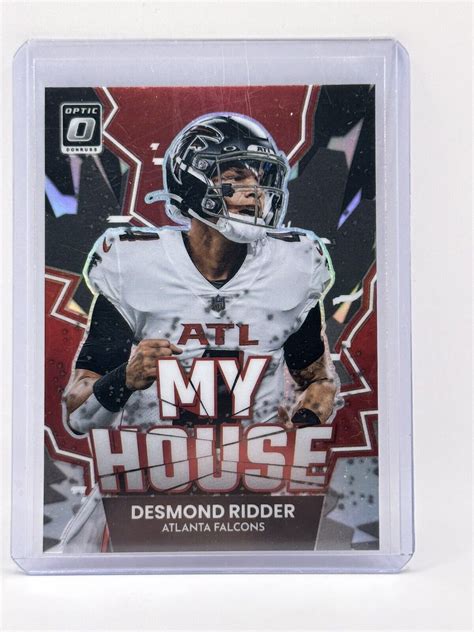 Panini Donruss Optic My House Prizm Desmond Ridder Mh Rookie Rc