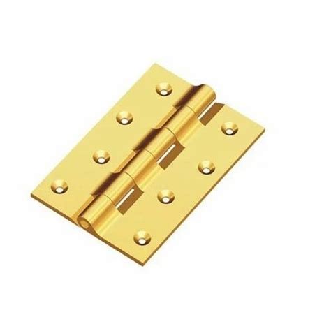 Brass Golden Color Railway Hinges For Door Packaging Type Box At Rs