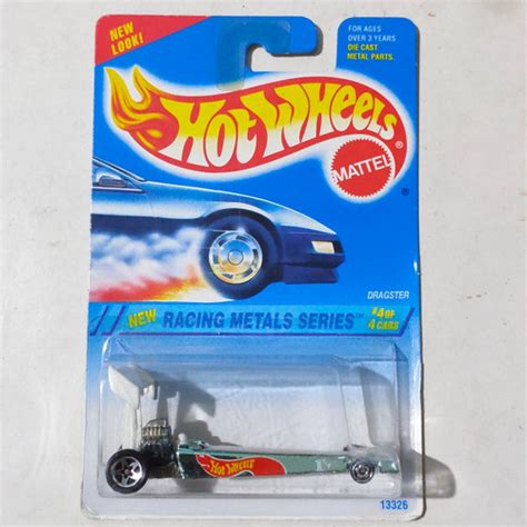 Jual HW Hot Wheels Dragster Biru Chrome Tampo HW Racing Metal