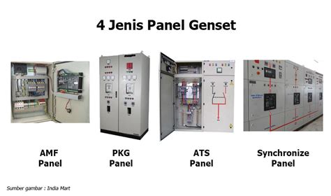 Mengenal Jenis Panel Pada Genset Dan Fungsinya Untuk Cadangan Listrik