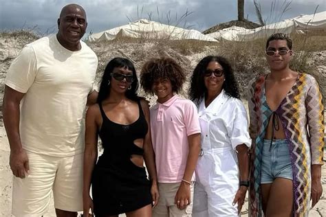 Magic Johnson Shares Family Photos as They Enjoy Their Beach Vacation