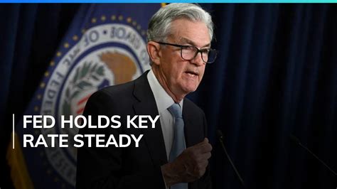 Us Fed Meeting Federal Reserve Holds Interest Rates Steady