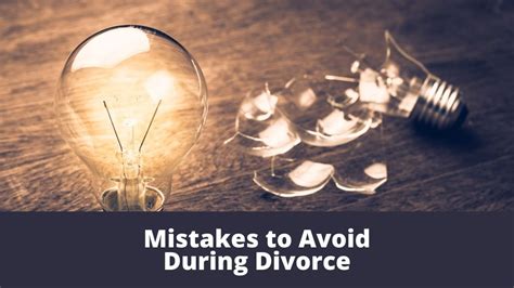 4 Mistakes To Avoid During Divorce Damore Law Burlington Ma