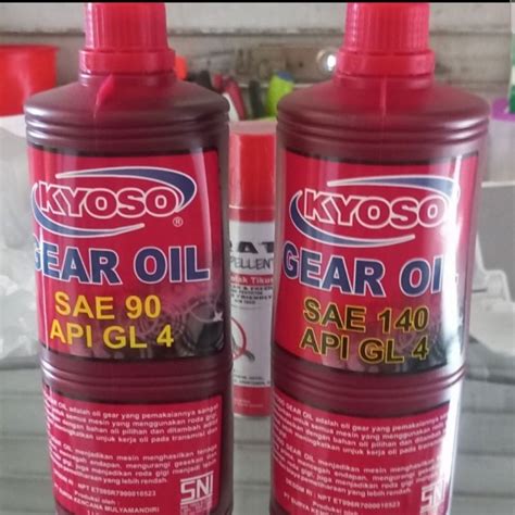 Jual Oli Kyoso Gear Transmisi Perseneleng Gardan Oil Sae 90 140 Botol