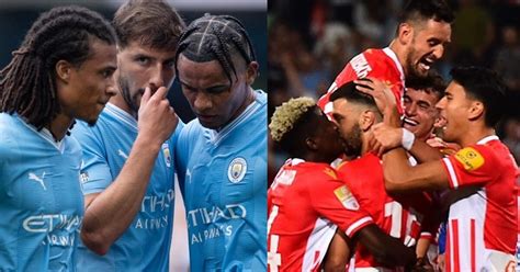 Fútbol Libre EN VIVO partido Manchester City vs Estrella Roja ONLINE