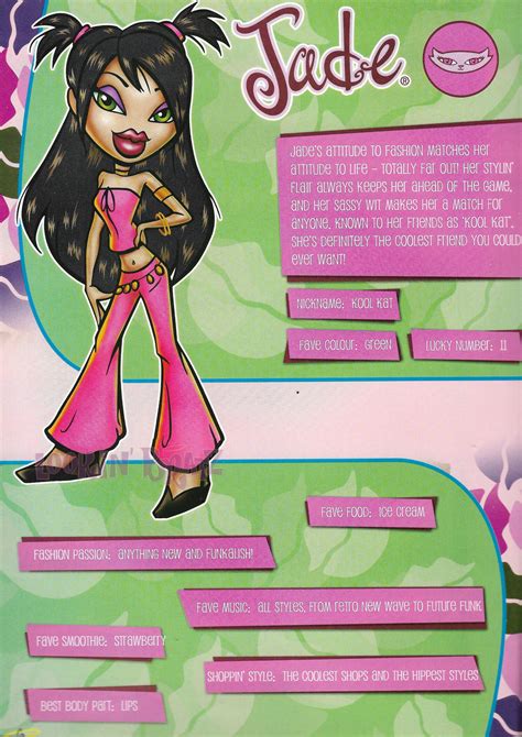 Jade Characters Stilesville Central — Lookin Bratz — The Ultimate