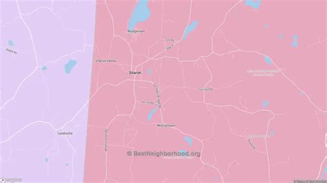 Sharon, CT Political Map – Democrat & Republican Areas in Sharon ...