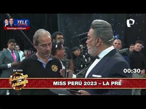 El Despido En Directo Del Productor De La Previa De Miss Per Por Una