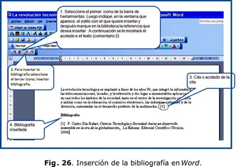 Como Citar Referencias Bibliograficas En Word Descargar Manual