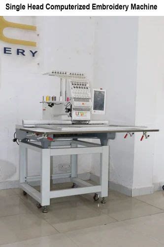 Single Head Computerized Embroidery Machine At Rs 550000 Embroidery