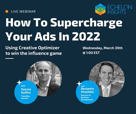 Echelon Insights on Twitter: "Want to supercharge your campaign ads in