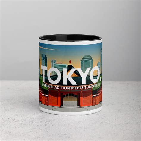 Tokyo: Where Tradition Meets Tomorrow Coffee Mug - Mugmee