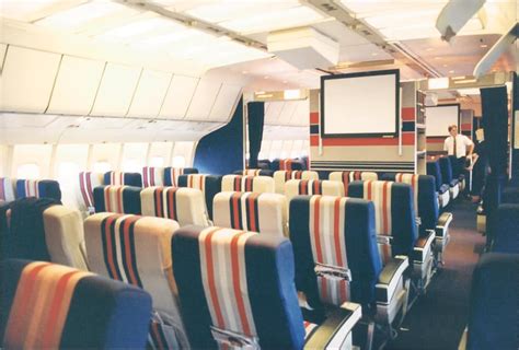 Twa L 1011 Cabin Airplane Interior Vintage Airlines Twa