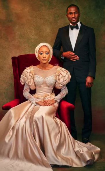 Zahra Buhari Celebrates Her Brother Yusuf And His Wife On Their First