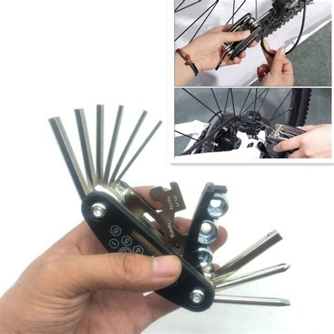 Portable In Motorcycle Bicycle Cycling Multifunctional Repair Tool