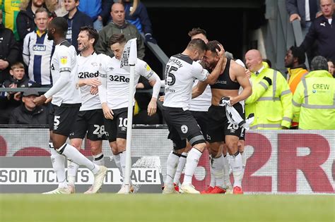 The Best Celebration Pictures As Derby County Secure Play Off Spot