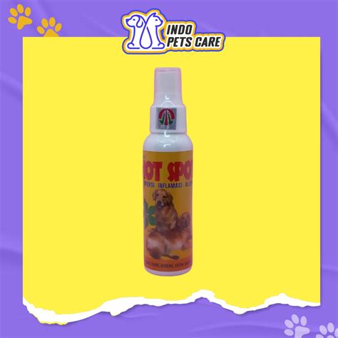 Jual Obat Infeksi Anjing Hot Spot Spray Ml Original Hotspot Anti Inflamasi Kutu Tungau