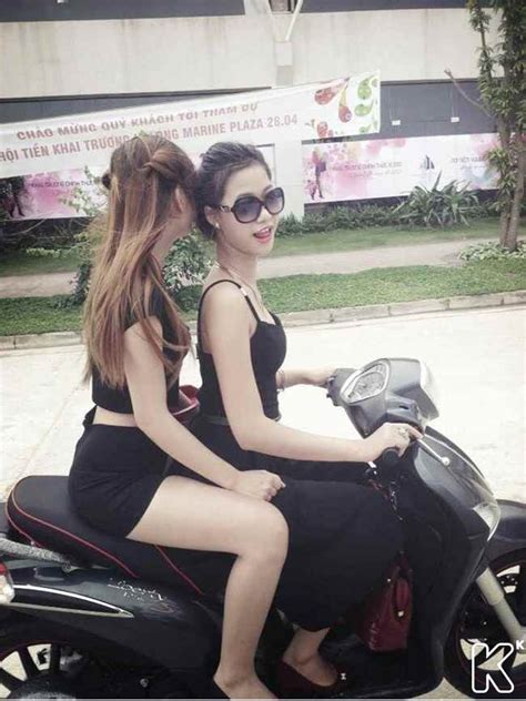 Nhiều hot girl chạy xe thiếu ý thức banh vn