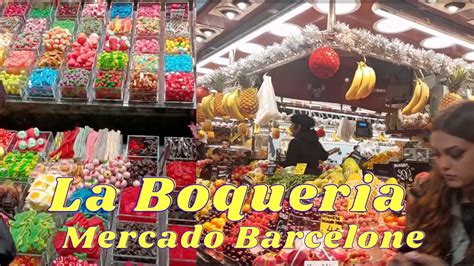 D Couvrez Le C L Bre March La Boqueria Et La Rambla La Rue La Plus