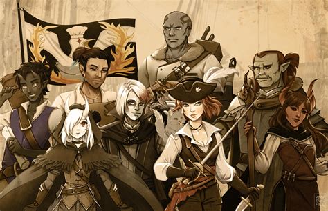 Art I The Dm Commissioned My Artist Friend To Draw The Entire Crew