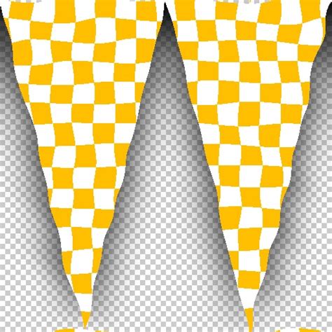 Checkered Racing Flag Triangular Texture