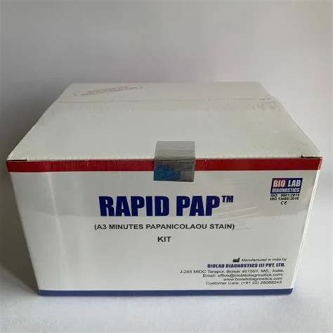 Rapid Pap Stain Kit At ₹ 1800 Rapid Test Kit In Pune Id 23724712555