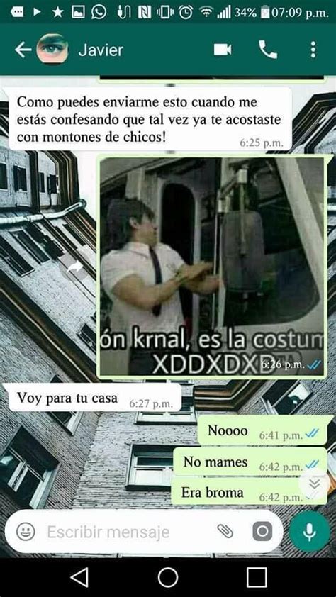 WhatsApp Chica se equivoca de chat y manda foto hot a su novio y le responden así