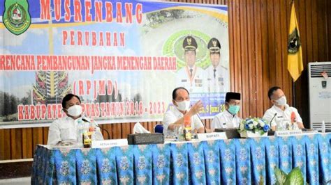 Bupati Kapuas Pimpin Musrenbang Perubahan Rpjmd Kabupaten Tahun