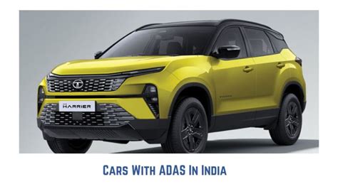 Cars With ADAS In India MotorIndian