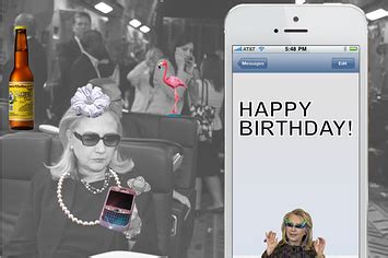 Send A Happy Birthday Text To Hillary Clinton