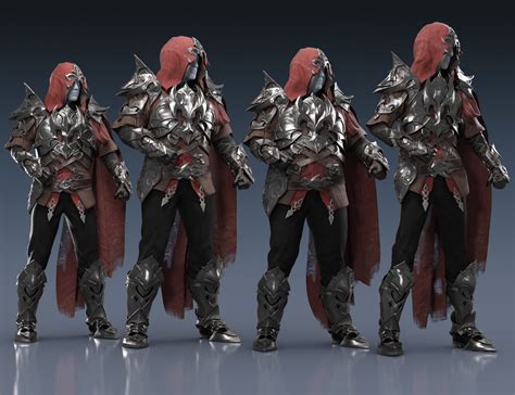 Dforce Assassin Outfit For Genesis And Male Daz D