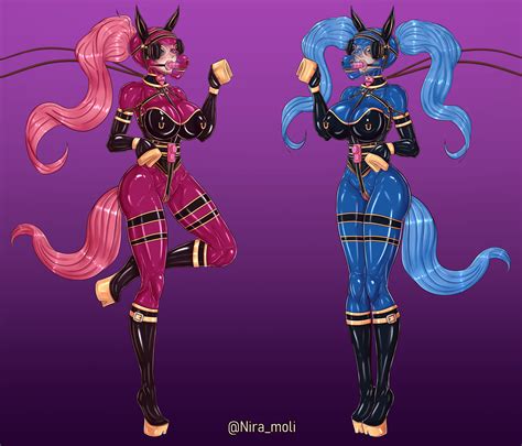 Seraphine And Sona Masked Ponies Comm By Nira Moli Hentai Foundry