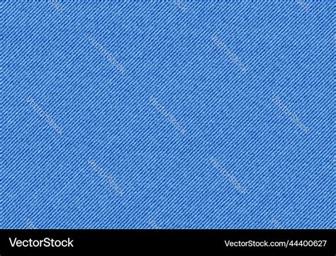 Blue Jeans Denim Texture Pattern Background Vector Image