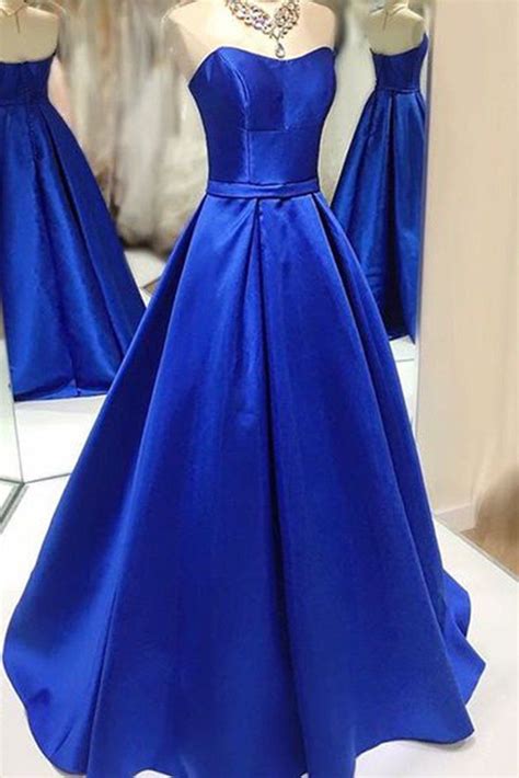 Strapless Evening Gowns, Long Prom Gowns, Floor Length Prom Dresses ...